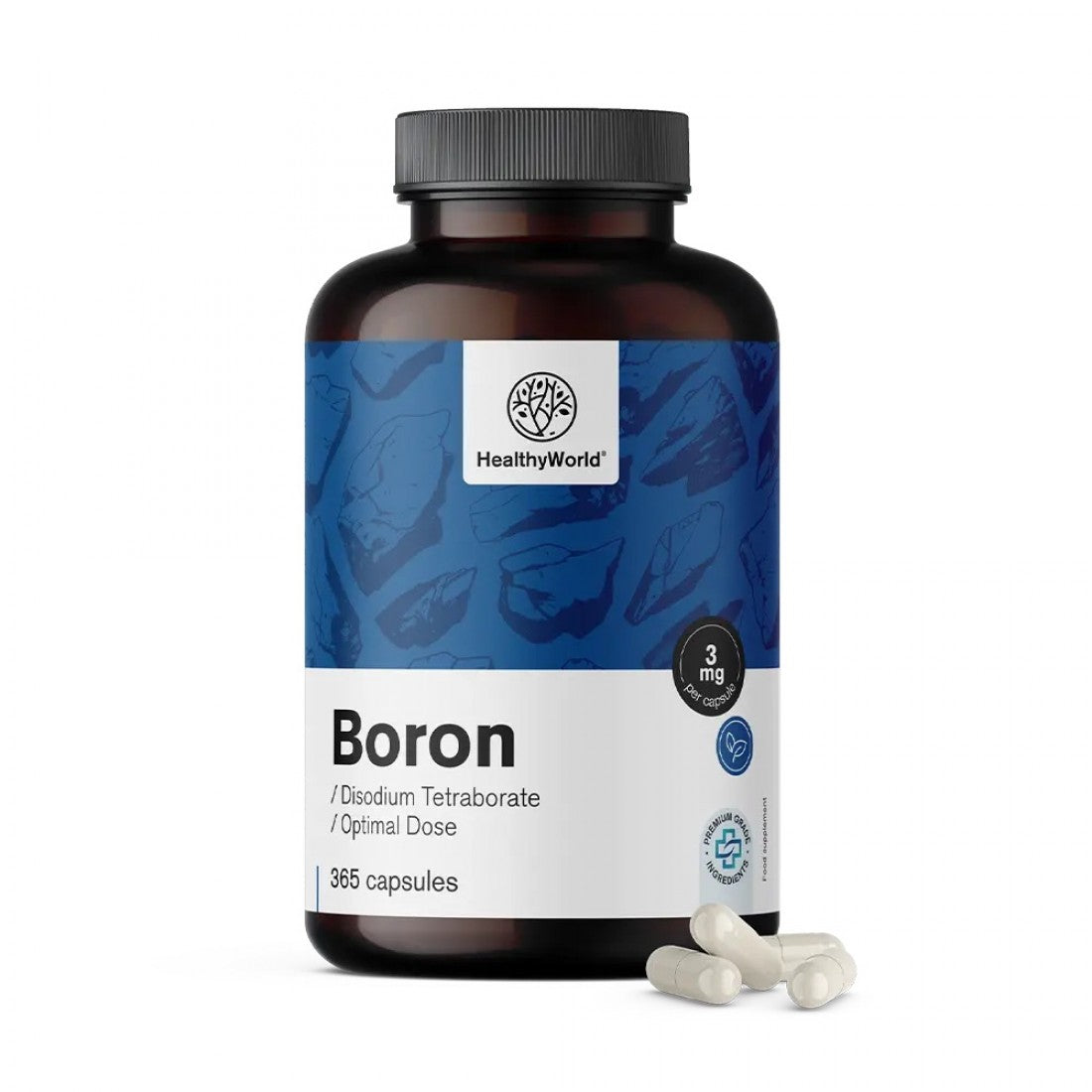 Βόριο 3 mg HealthyWorld 365 caps