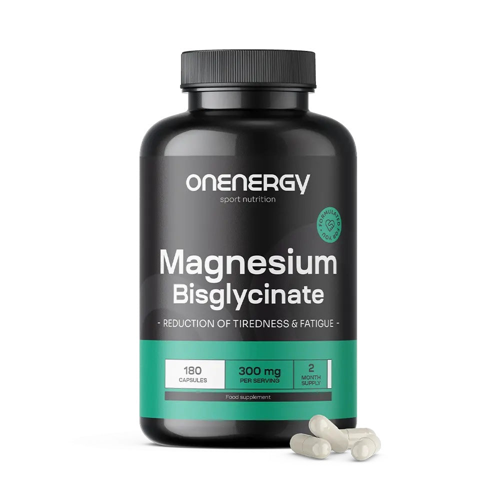 Δισγλυκινικό Μαγνήσιο 300mg OnEnergy | 180 Κάψουλες