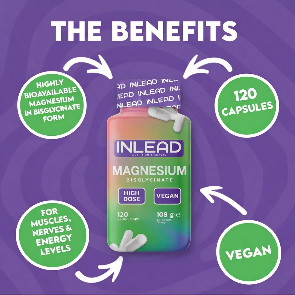 Διγλυκινικό Μαγνήσιο Vegan Inlead 120 caps